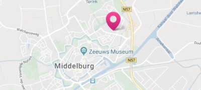 Locatie en adres op Google maps
